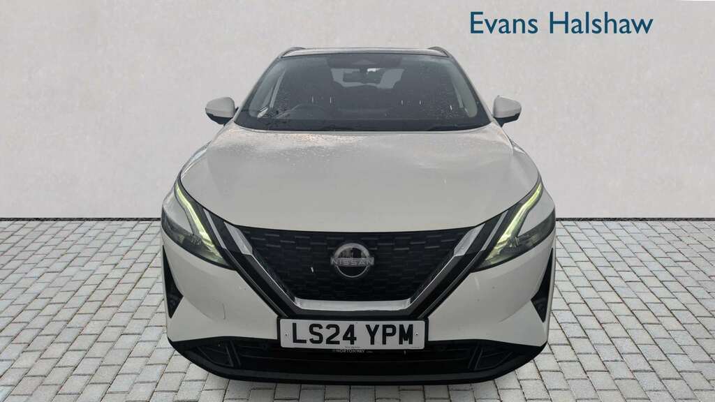 Nissan Qashqai 1.3 Dig-t Mh 158 N-connecta Xtronic 2024 LS24YPM White #4