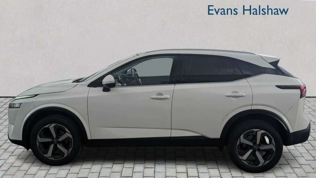 Nissan Qashqai 1.3 Dig-t Mh 158 N-connecta Xtronic 2024 LS24YPM White #3