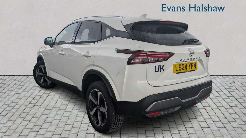 Nissan Qashqai 1.3 Dig-t Mh 158 N-connecta Xtronic 2024 LS24YPM White #2
