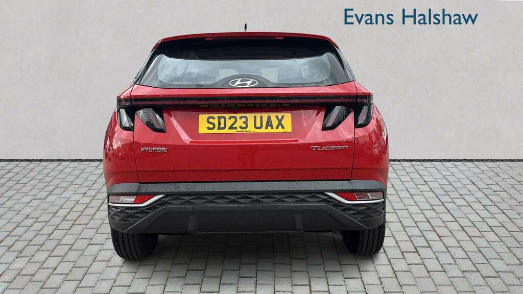 Hyundai Tucson 1.6 Tgdi Se Connect 2Wd 2023 SD23UAX Red #4
