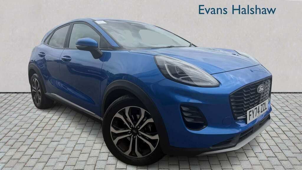Ford Puma 1.0 Ecoboost Hybrid Mhev Titanium 2024 Blue