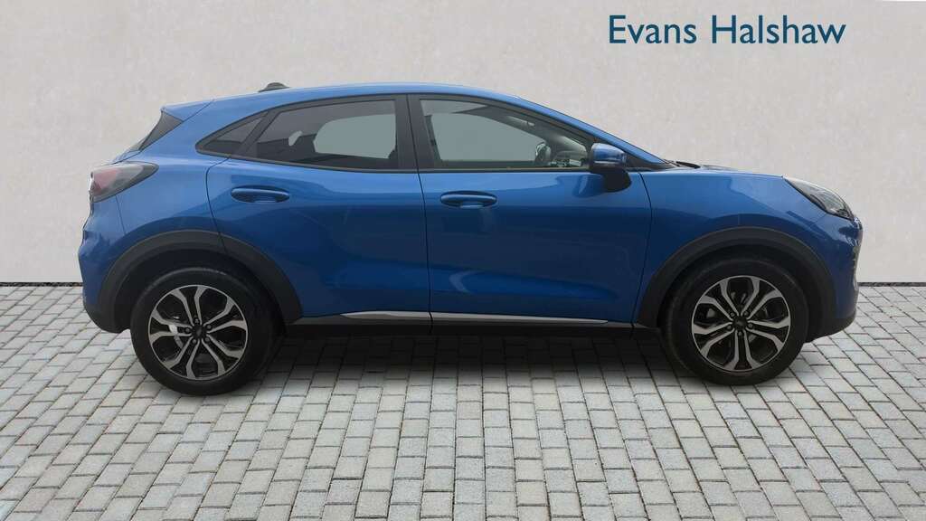 Ford Puma 1.0 Ecoboost Hybrid Mhev Titanium 2024 FY74ZZL Blue #3