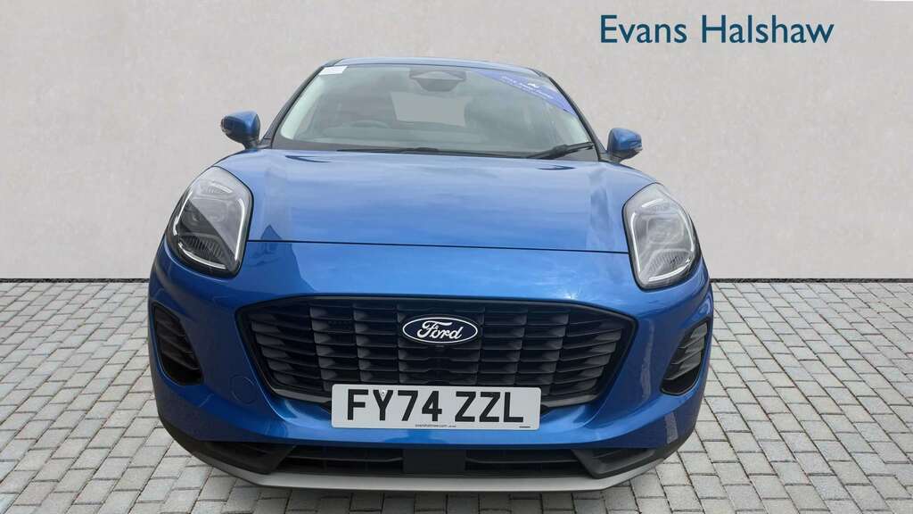 Ford Puma 1.0 Ecoboost Hybrid Mhev Titanium 2024 FY74ZZL Blue #4