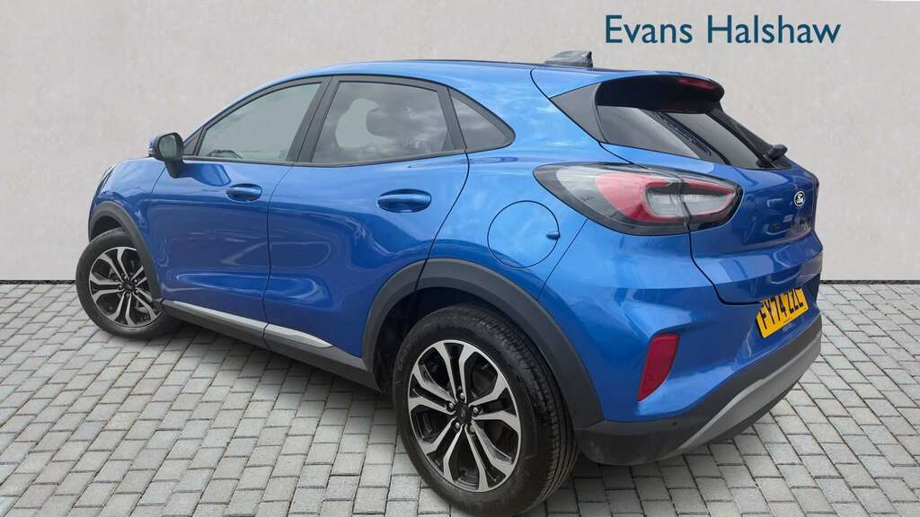 Ford Puma 1.0 Ecoboost Hybrid Mhev Titanium 2024 FY74ZZL Blue #2