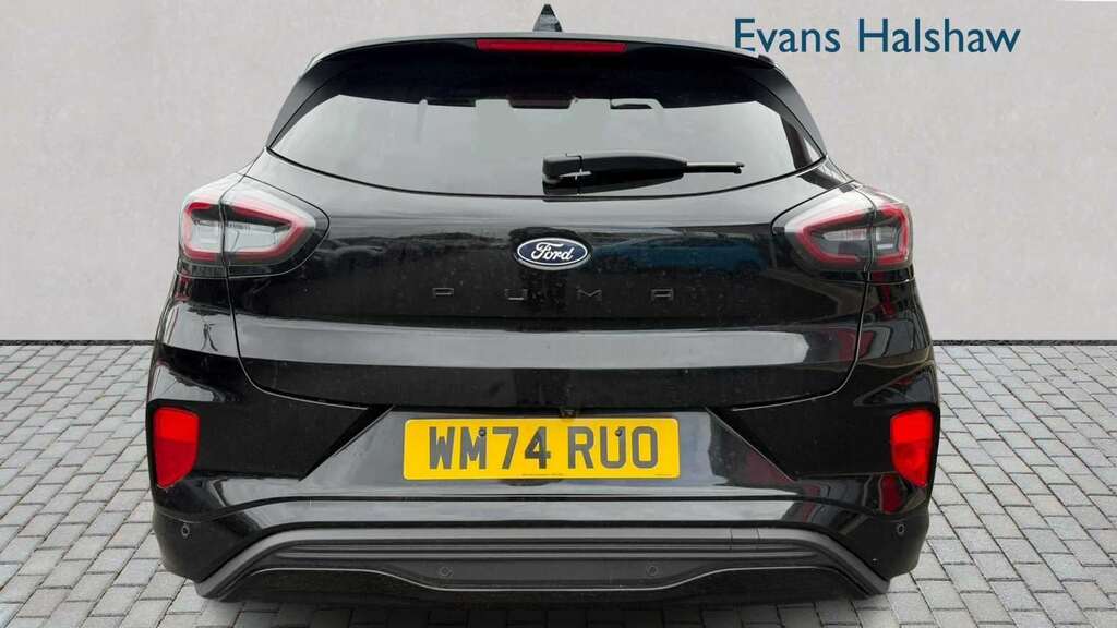 Ford Puma 1.0 Ecoboost Hybrid Mhev St-line 2024 WM74RUO Black #3