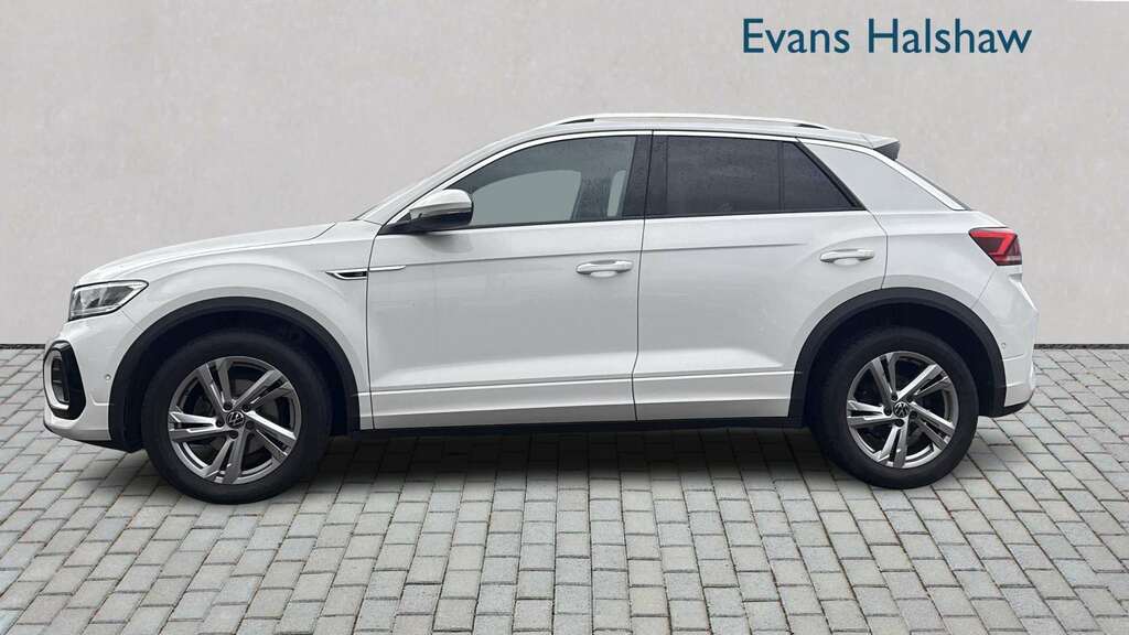 Volkswagen T-Roc 1.5 Tsi R-line Dsg 2022 MJ72GMX White #3