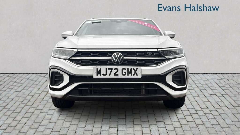 Volkswagen T-Roc 1.5 Tsi R-line Dsg 2022 MJ72GMX White #4