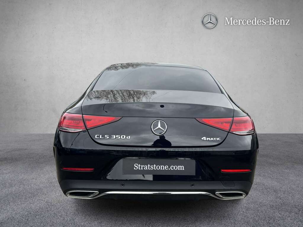 Mercedes-Benz CLS 350D 4Matic Amg Line Premium 9G-tronic 2019 KP19YVM Black #3