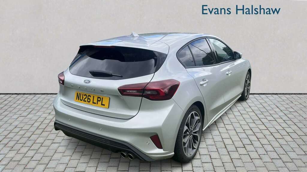 Ford Focus 1.0 Ecoboost Hybrid Mhev 155 St-line X 20 NU26LPL Silver #3