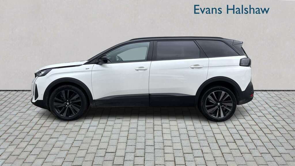 Peugeot 5008 1.6 Puretech 180 Gt Eat8 2023 NU23XZT White #3