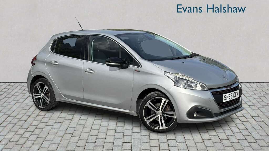 Peugeot 208 1.2 Puretech 110 Gt Line 2016 Silver