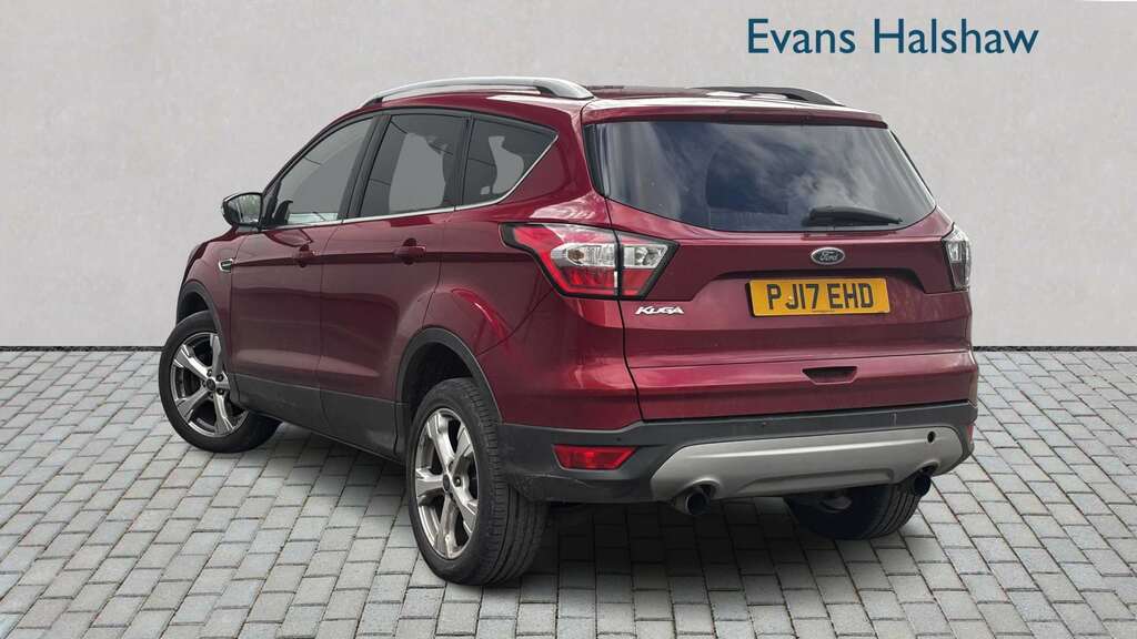 Ford Kuga 1.5 Tdci Titanium 2Wd 2017 PJ17EHD Red #2