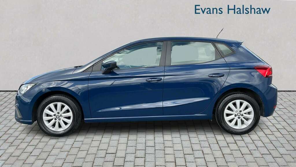 Seat Ibiza 1.0 Se 2018 WX18USJ Blue #6