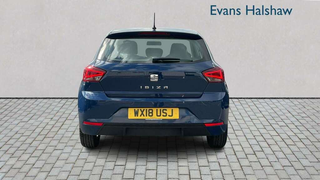 Seat Ibiza 1.0 Se 2018 WX18USJ Blue #5