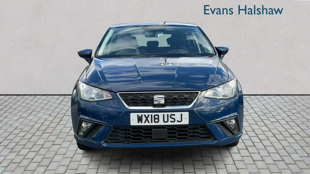 Seat Ibiza 1.0 Se 2018 WX18USJ Blue #4