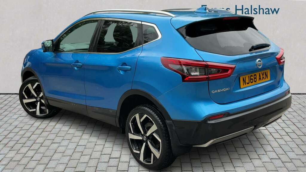 Nissan Qashqai 1.5 Dci Tekna 2018 NJ68AXN Blue #2