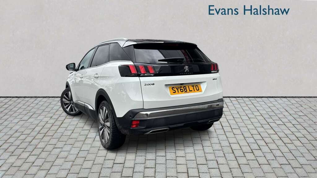Peugeot 3008 1.2 Puretech Gt Line 2018 SY68LTO White #2