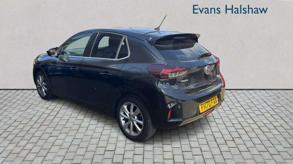 Vauxhall Corsa 1.2 Turbo Elite Nav 2020 FH70FAA Black #3