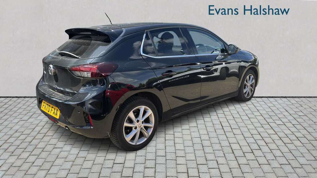 Vauxhall Corsa 1.2 Turbo Elite Nav 2020 FH70FAA Black #4