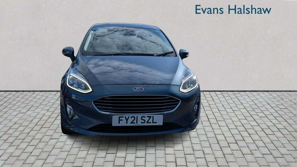 Ford Fiesta 1.0 Ecoboost 95 Titanium 2021 FY21SZL Blue #4