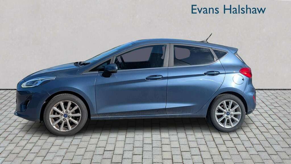 Ford Fiesta 1.0 Ecoboost 95 Titanium 2021 FY21SZL Blue #3