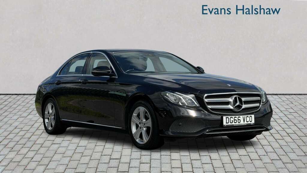 Mercedes-Benz E Class E220d Se 9G-tronic 2016 Black