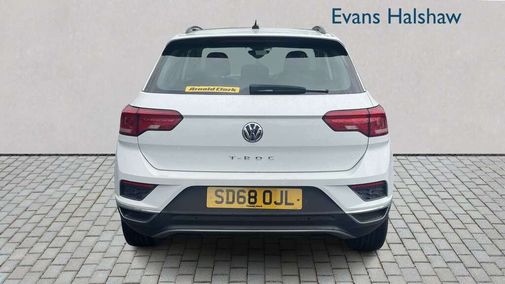 Volkswagen T-Roc 1.0 Tsi Se 2018 SD68OJL White #2