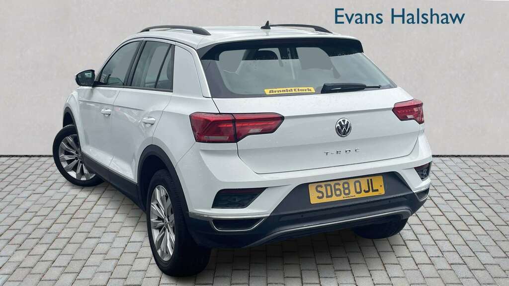 Volkswagen T-Roc 1.0 Tsi Se 2018 White