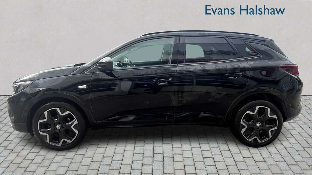 Vauxhall Grandland 1.2 Turbo Ultimate 2022 OW72EWR Black #5