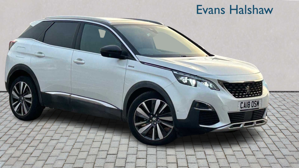 Peugeot 3008 1.5 Bluehdi Gt Line Premium 2018 White