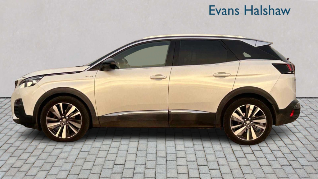 Peugeot 3008 1.5 Bluehdi Gt Line Premium 2018 CA18OSM White #3