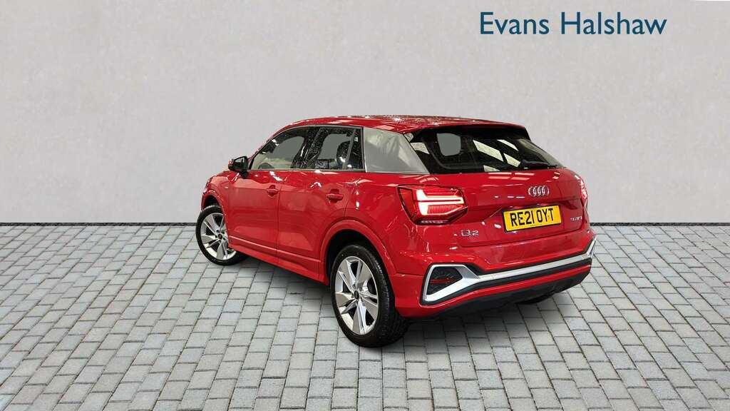 Audi Q2 30 Tfsi S Line 2021 RE21OYT Red #2