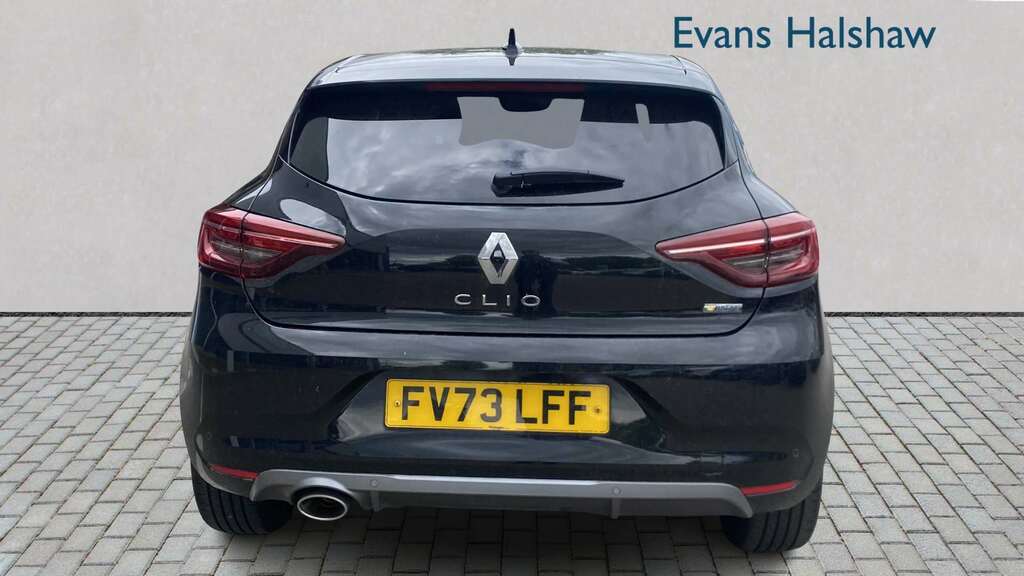 Renault Clio 1.0 Tce 90 Rs Line 2023 FV73LFF Black #4
