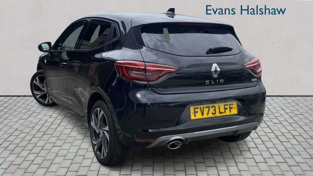 Renault Clio 1.0 Tce 90 Rs Line 2023 FV73LFF Black #2