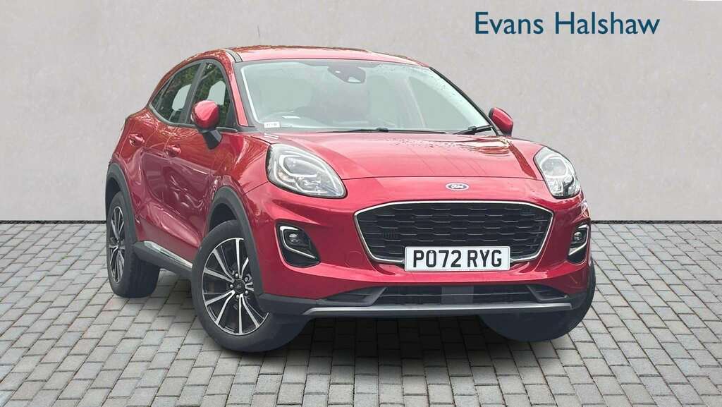 Ford Puma 1.0 Ecoboost Hybrid Mhev Titanium 2023 Red