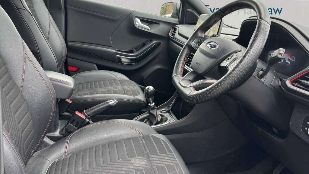 Ford Puma 1.0 Ecoboost Hybrid Mhev 155 St-line X 2023 CL23OUU Black #2