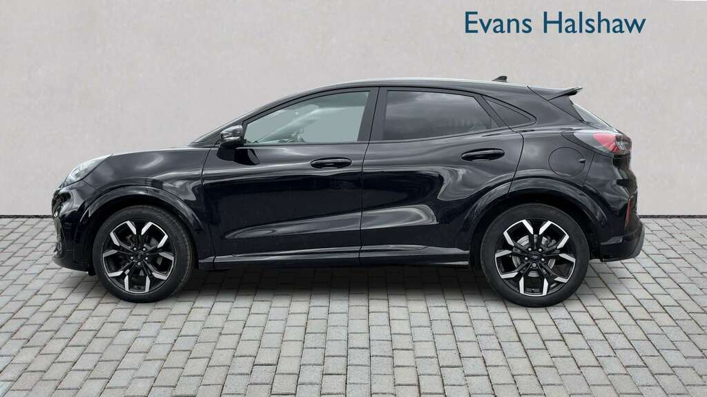 Ford Puma 1.0 Ecoboost Hybrid Mhev 155 St-line X 2023 CL23OUU Black #4