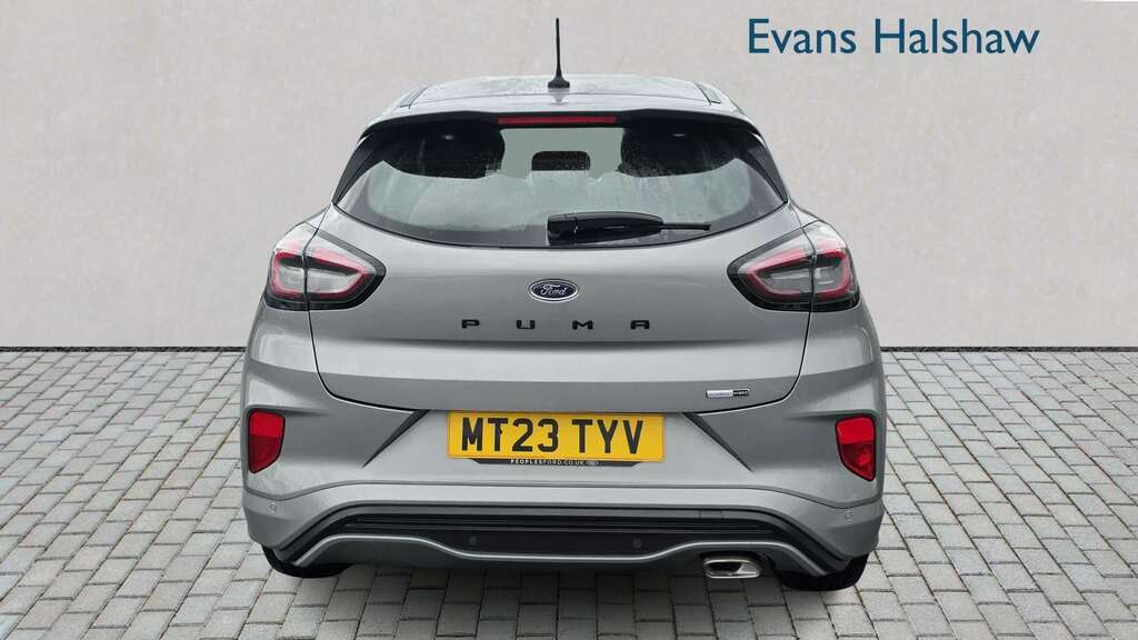 Ford Puma 1.0 Ecoboost Hybrid Mhev St-line Dct 2023 MT23TYV Silver #2