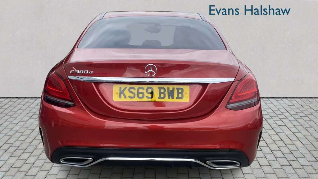 Mercedes-Benz C Class C300d Amg Line Premium 9G-tronic 2019 KS69BWB Brown #3
