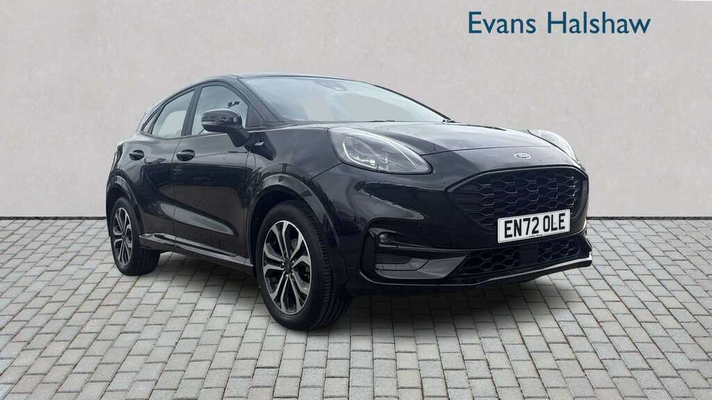 Ford Puma 1.0 Ecoboost Hybrid Mhev St-line Dct 2023 Black