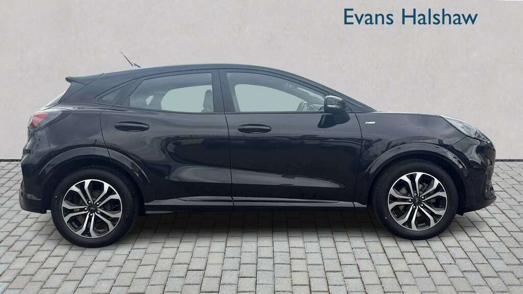 Ford Puma 1.0 Ecoboost Hybrid Mhev St-line Dct 2023 EN72OLE Black #6