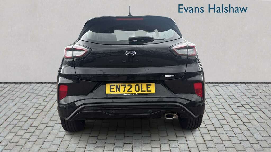 Ford Puma 1.0 Ecoboost Hybrid Mhev St-line Dct 2023 EN72OLE Black #5