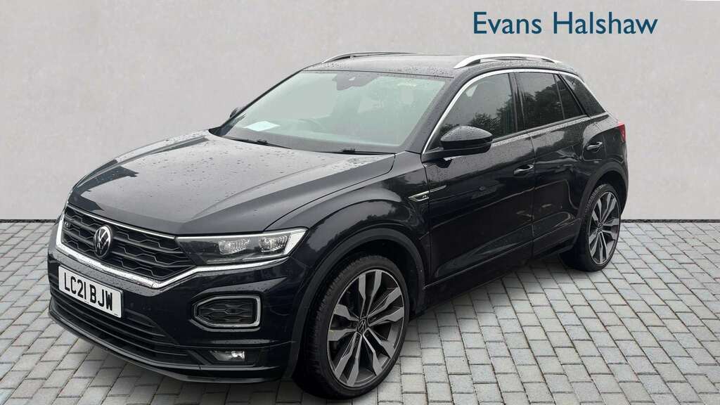 Volkswagen T-Roc 1.5 Tsi Evo R-line 2021 LC21BJW Black #2