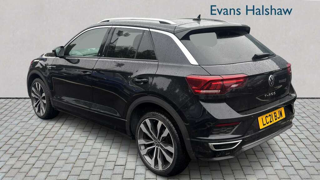 Volkswagen T-Roc 1.5 Tsi Evo R-line 2021 LC21BJW Black #3