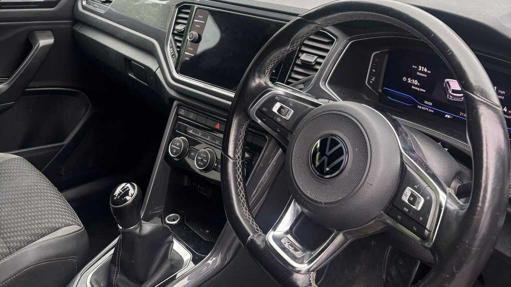 Volkswagen T-Roc 1.5 Tsi Evo R-line 2021 LC21BJW Black #5