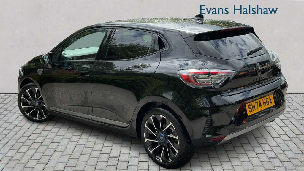 Renault Clio 1.6 E-tech Full Hybrid 145 Esprit Alpine SH74HGA Black #2