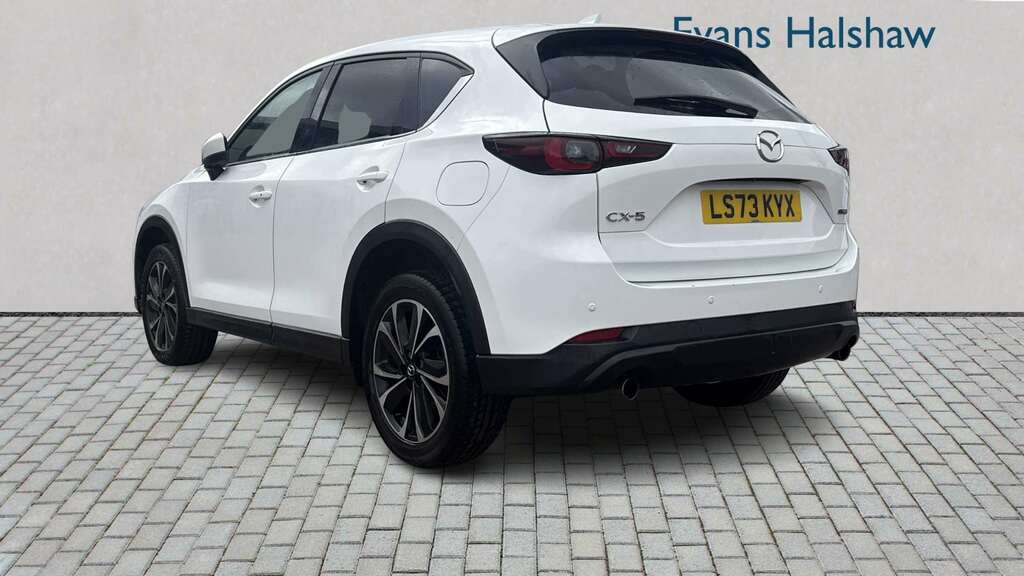 Mazda CX-5 2.0 E-skyactiv G Mhev Exclusive-line 2023 White