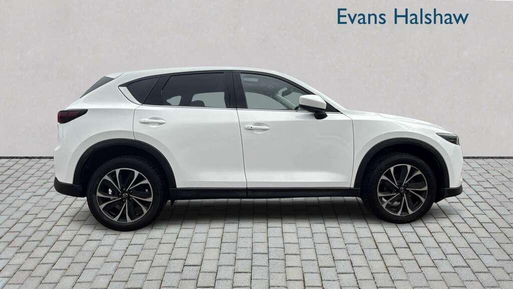 Mazda CX-5 2.0 E-skyactiv G Mhev Exclusive-line 2023 LS73KYX White #5