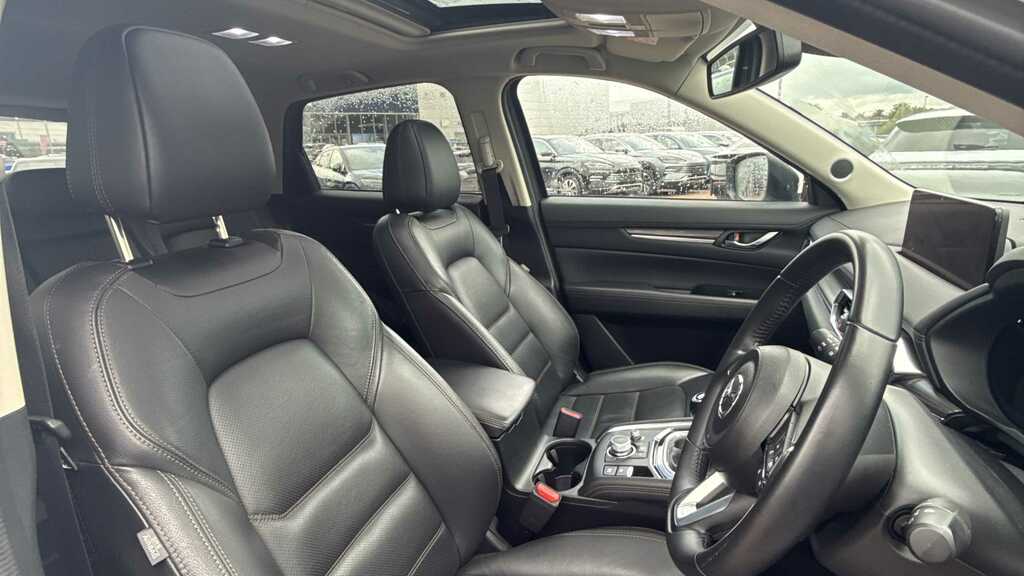 Mazda CX-5 2.0 E-skyactiv G Mhev Exclusive-line 2023 LS73KYX White #2