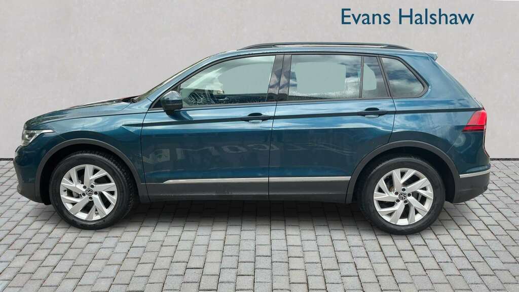 Volkswagen Tiguan 1.5 Tsi 150 Life Dsg 2021 Blue #2